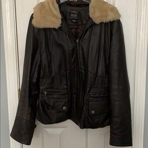 Lamb skin coat